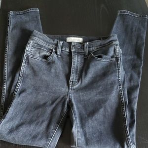 Madewell high rise skinny jeans